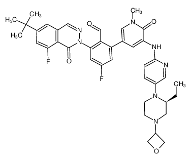 1433850-63-5 structure, C39H41F2N7O4