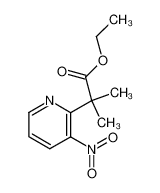 ethyl 2-methyl-2-<2-(3-nitropyridyl)>propanoate 154078-84-9