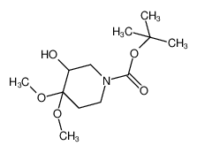 841286-80-4 structure, C12H23NO5