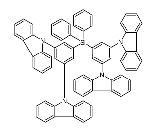 二[3,5-二(9H-咔唑-9-基)苯基]二苯基硅烷