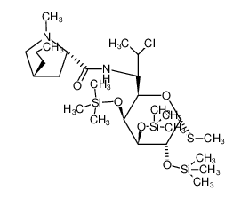 2,3,4-Tris-O-(trimethylsilyl) 7-Epi Clindamycin 25399-48-8