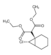 81652-60-0 diethyl syn-7-chlorobicyclo[4.1.0]heptylmalonate