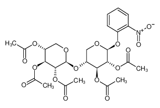 2-硝基苯基 4-O-(2,3,4-三-O-乙酰基-beta-D-吡喃木糖基)-beta-D-吡喃木糖苷 2,3-二乙酸酯