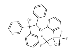 195516-43-9 structure, C29H22F6O2Se