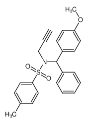 1403651-56-8 N-((4-methoxyphenyl)(phenyl)methyl)-N-tosylprop-2-yn-1-amine