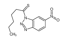 1-(6-nitrobenzotriazol-1-yl)hexane-1-thione 866251-89-0