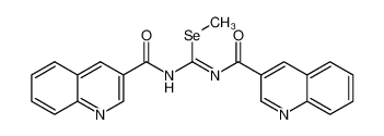 1255907-99-3 structure, C22H16N4O2Se