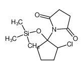 108709-29-1 1-(2-chloro-1-((trimethylsilyl)oxy)cyclopentyl)pyrrolidine-2,5-dione