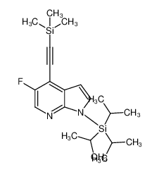 1228666-08-7 structure, C21H33FN2Si2