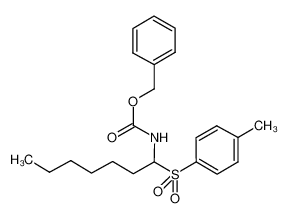 4391-58-6 spectrum, benzyl (1-tosylheptyl)carbamate