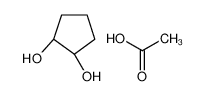 20520-67-6 spectrum, acetic acid,(1R,2R)-cyclopentane-1,2-diol