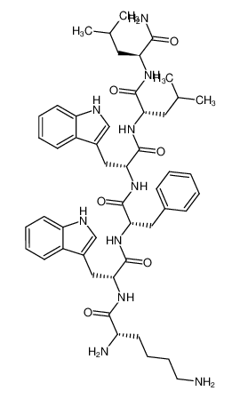 942266-38-8 structure, C49H66N10O6