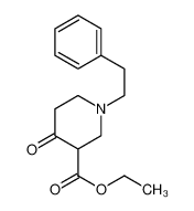 56547-83-2 ethyl 4-oxo-1-(2-phenylethyl)piperidine-3-carboxylate