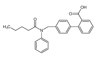 2-[4-[(N-pentanoylanilino)methyl]phenyl]benzoic acid 862891-27-8