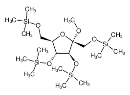 30788-71-7 α-Methyl-fructofuranose-TMS-ether