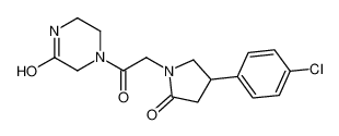 113957-09-8 structure, C16H18ClN3O3