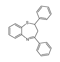 40358-31-4 spectrum, 2,4-diphenyl-2,3-dihydro-1,5-benzothiazepine