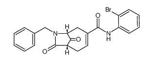 247171-15-9 spectrum, (1S,6R)-7-benzyl-8,9-dioxo-7-azabicyclo[4.2.1]non-3-en-4-carboxylic acid (2-bromophenyl)amide