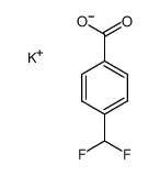 1286727-50-1 structure, C8H5F2KO2