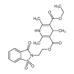 113658-85-8 structure, C21H24N2O7S