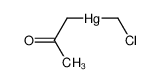 71893-15-7 (chloromethyl)(2-oxopropyl)mercury