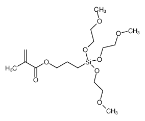 3-甲基丙烯酰氧丙基三(甲氧基乙氧基)硅烷
