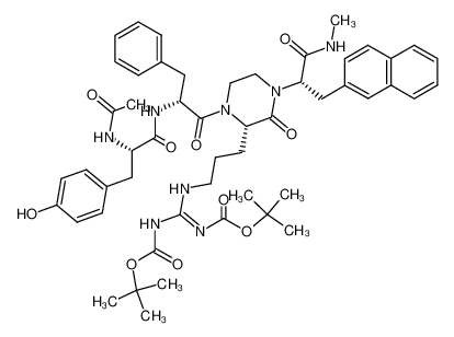 910568-02-4 structure, C52H66N8O10