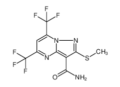 5,7-双(三氟甲基)-2-(甲基硫)吡唑啉[1,5-a]嘧啶