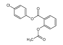 52602-12-7 (4-chlorophenyl) 2-acetyloxybenzoate