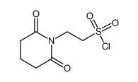 2-(2,6-dioxopiperidin-1-yl)ethanesulfonyl chloride 1000339-13-8