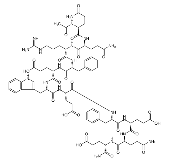 593266-60-5 structure, C72H97N19O23