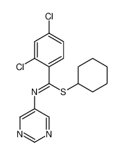 104895-37-6 structure, C17H17Cl2N3S