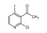 1-(2-chloro-4-iodopyridin-3-yl)ethanone 185041-03-6