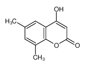 4-hydroxy-6,8-dimethylchromen-2-one 55004-76-7