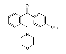 (4-methylphenyl)-[2-(morpholin-4-ylmethyl)phenyl]methanone 898749-93-4