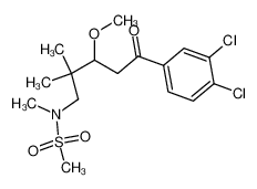 139535-57-2 structure, C16H23Cl2NO4S