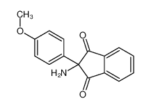 2-amino-2-(4-methoxyphenyl)indene-1,3-dione 74198-47-3