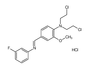 20807-35-6 structure, C18H20Cl3FN2O