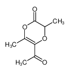 673502-34-6 spectrum, 5-acetyl-3,6-dimethyl-2,3-dihydro-1,4-dioxin-2-one