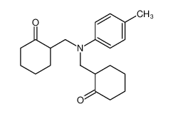 89787-28-0 2-[[4-methyl-N-[(2-oxocyclohexyl)methyl]anilino]methyl]cyclohexan-1-one