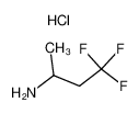 101055-00-9 spectrum, racemic 4,4,4-trifluoro-but-2-yl-amine-hydrochloride