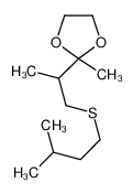 102145-08-4 structure, C12H24O2S