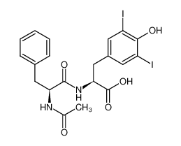 N-乙酰基-L-苯丙氨酰基-3,5-二碘-L-酪氨酸