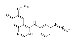 688025-27-6 4-(3-azidoanilino)-6-methoxy-1H-quinazolin-7-one