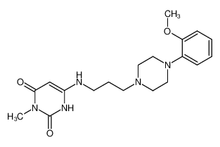 34667-68-0 structure, C19H27N5O3