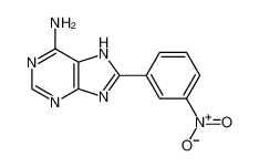 8-(3-nitrophenyl)-7H-purin-6-amine 17659-57-3