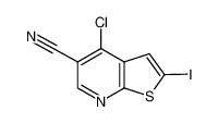 700844-18-4 structure, C8H2ClIN2S