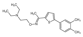 93599-25-8 structure, C20H28N2OS