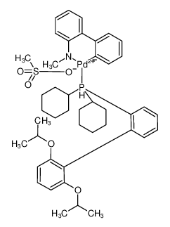 1599466-85-9 structure, C44H59NO5PPdS