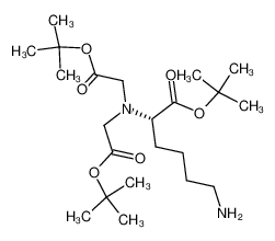 N-(5-氨基-1-羧基戊基)亚胺二乙酸三-t-丁酯